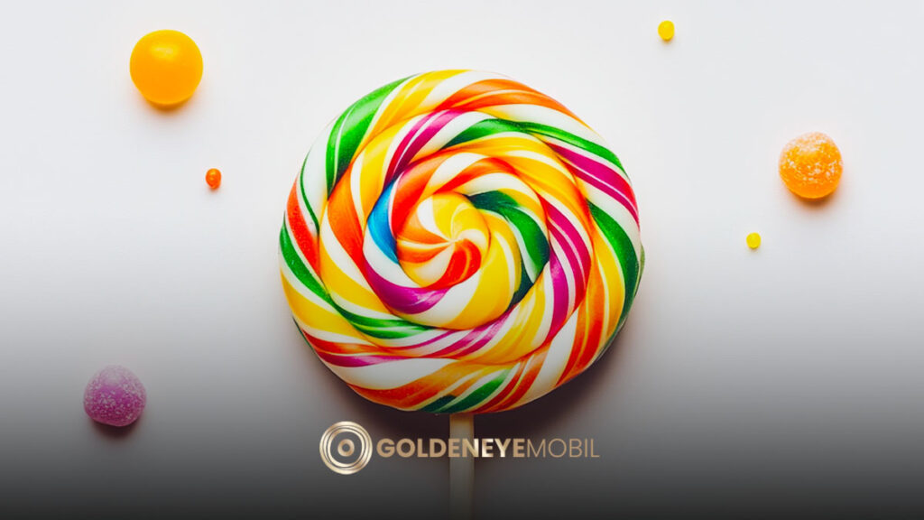 Golden Eye mobil Sweet Bonanza